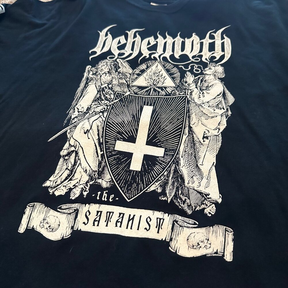 Behemoth Long Sleeve Shirt TOUR VERSION, Black Metal